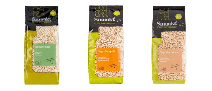 gepofte granen Smaakt