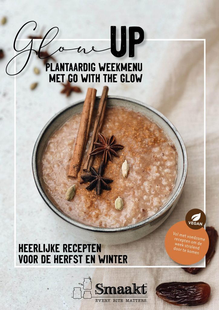 Glow Up herst-winter weekmenu voorkant