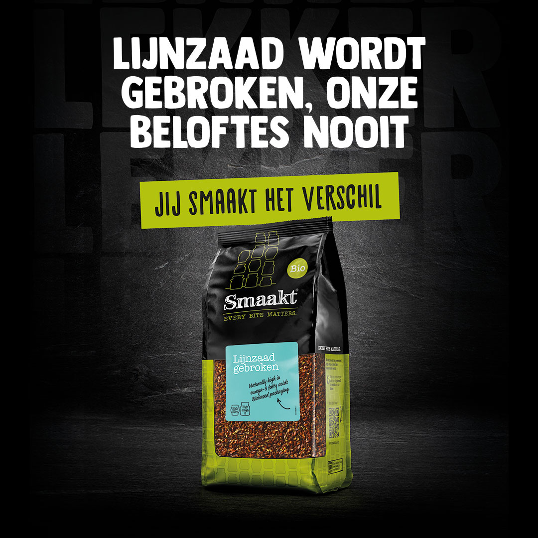 Jij Smaakt het verschil - lijnzaad