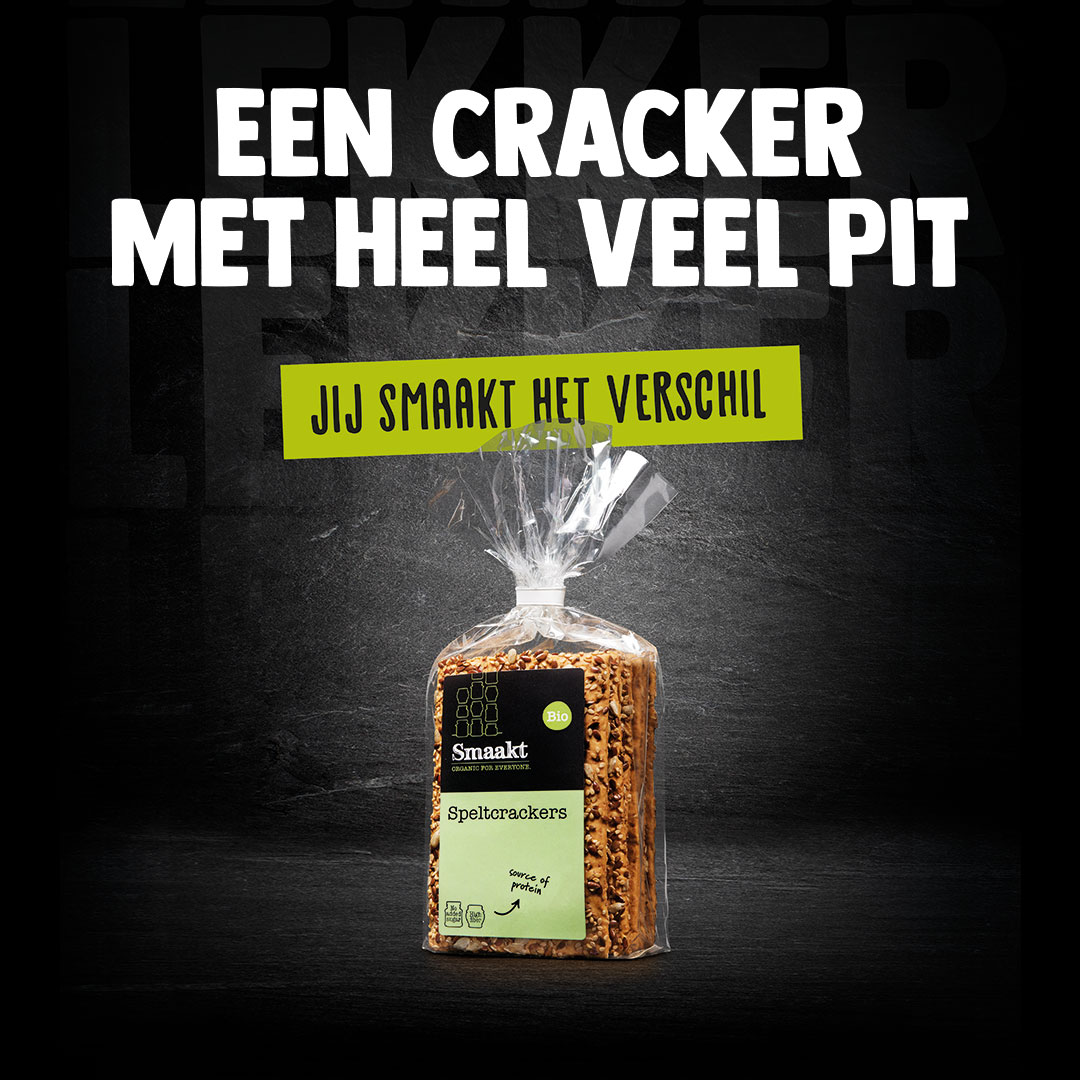 Jij Smaakt het verschil - speltcrackers