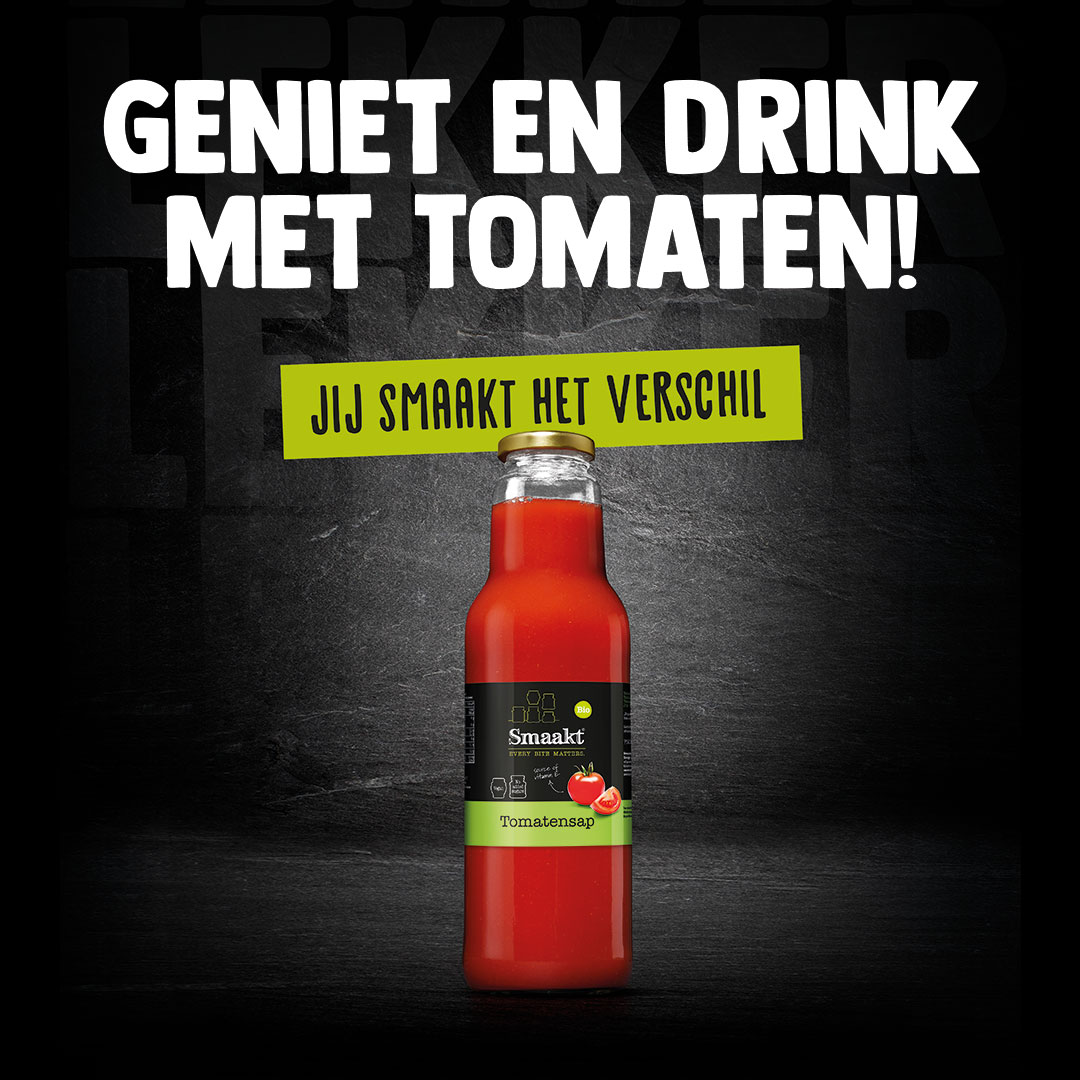 Jij Smaakt het verschil - tomatensap