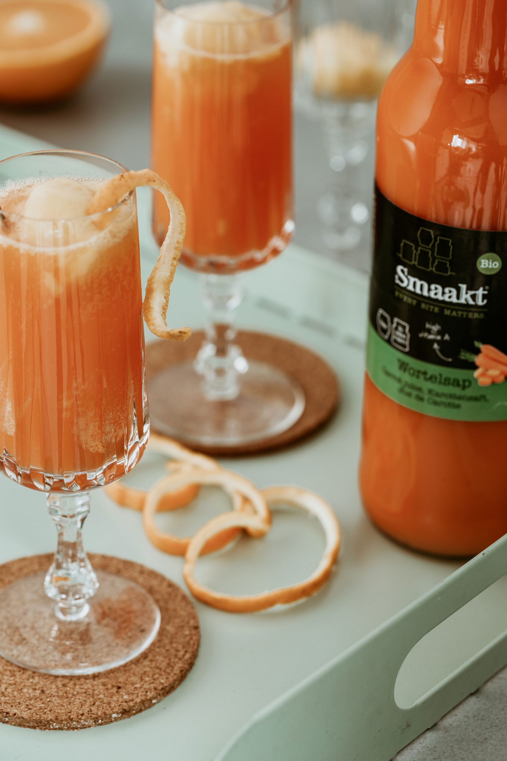 Orange Sherbet Mocktail